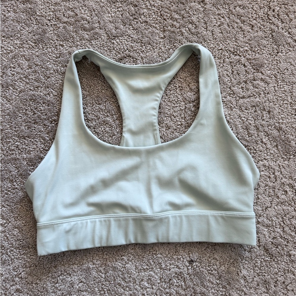 Vitality Women’s Revive Racer Sports Bra in Mint